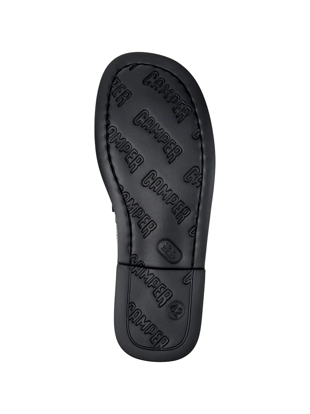 Camper Don leren loafers Zwart