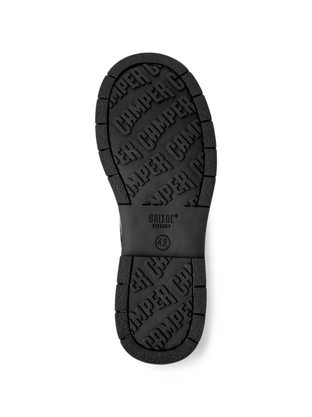 Camper Alaro leather lace-up shoes Zwart