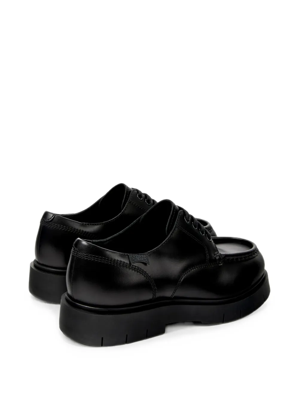 Camper Alaro leather lace-up shoes Zwart