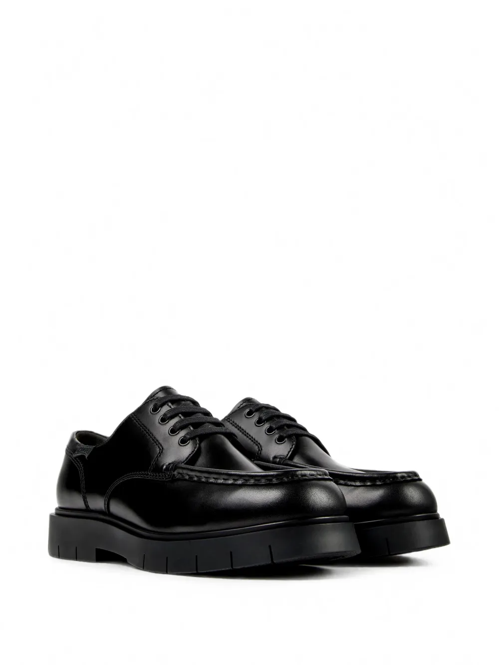 Camper Alaro leather lace-up shoes Zwart