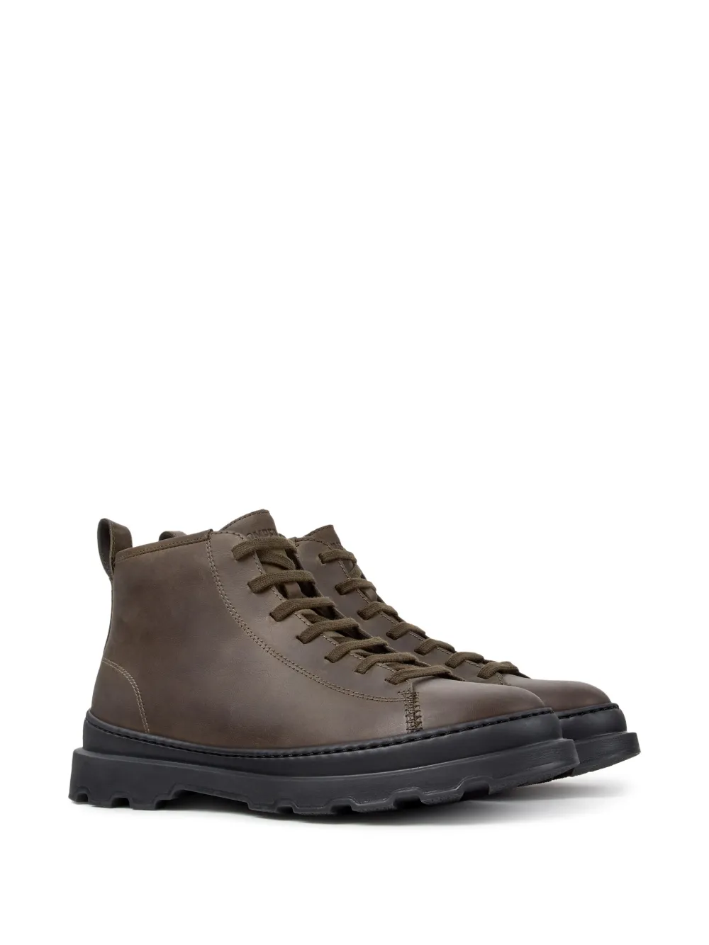 Camper Brutus+ nubuck leather boots Bruin