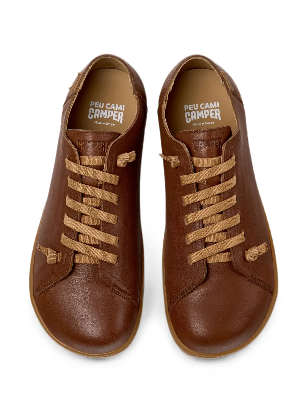 Camper Peu Cami leather sneakers Bruin