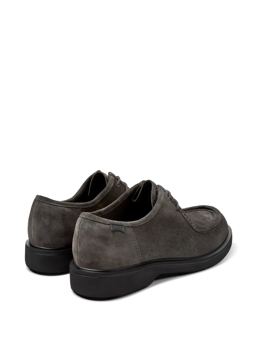 Camper Norman suède veterschoenen Grijs