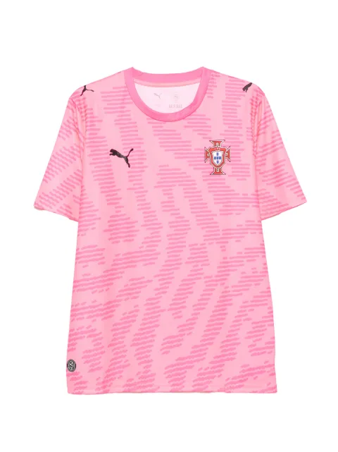 PUMA x FPF logo-patch graphic-print T-shirt