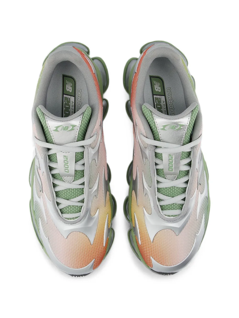 New Balance Abzorb 2000 metallic sneakers Zilver