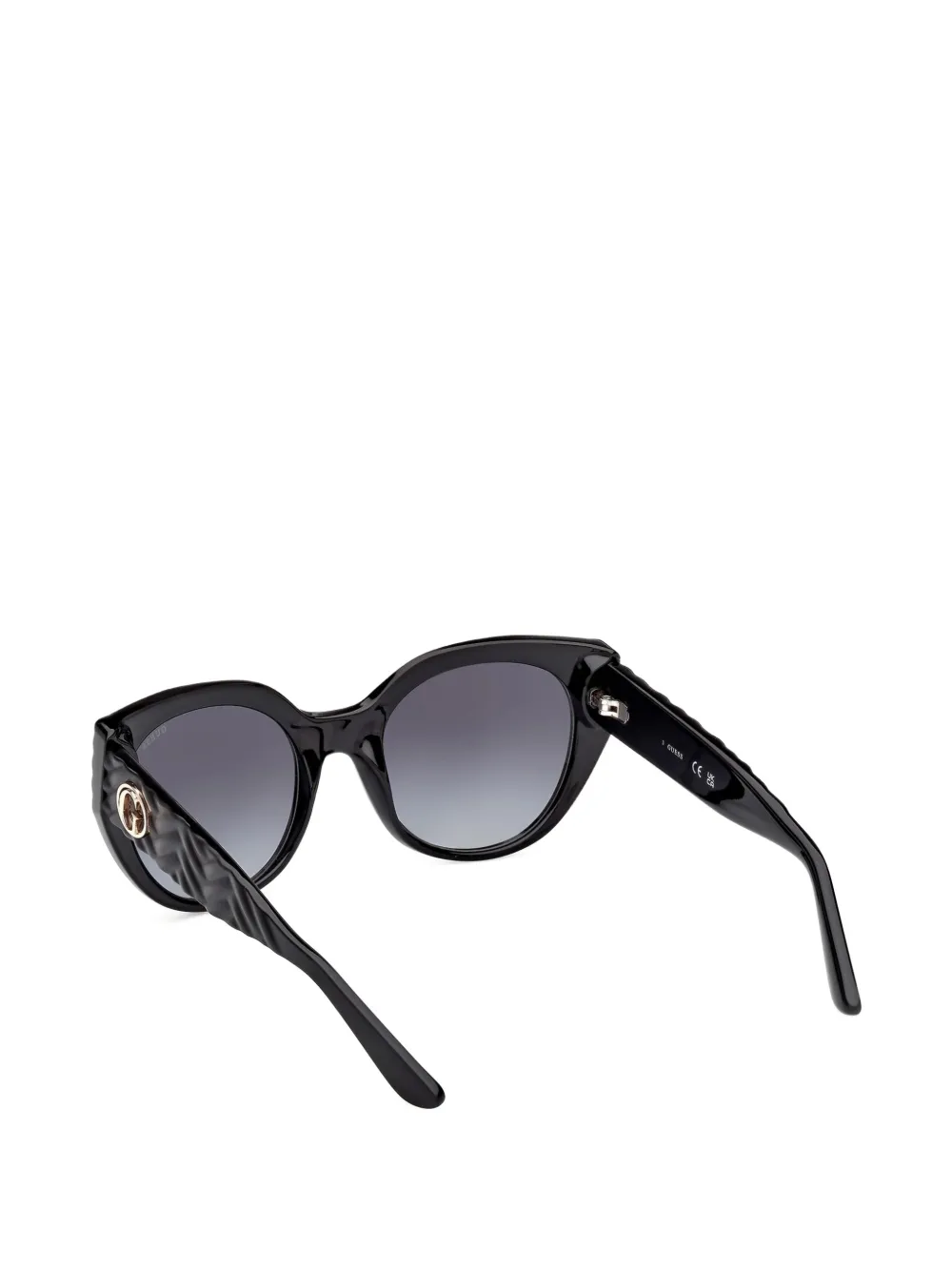 GUESS EYEWEAR Zonnebril met cat-eye montuur Zwart