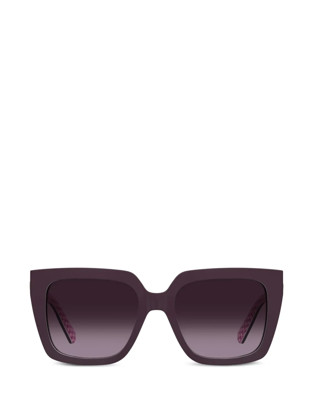 Love Moschino square-frame sunglasses - Violett