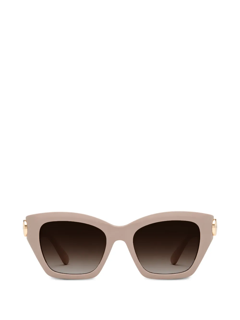 Furla cat-eye frame gradient-lens sunglasses - Toni neutri