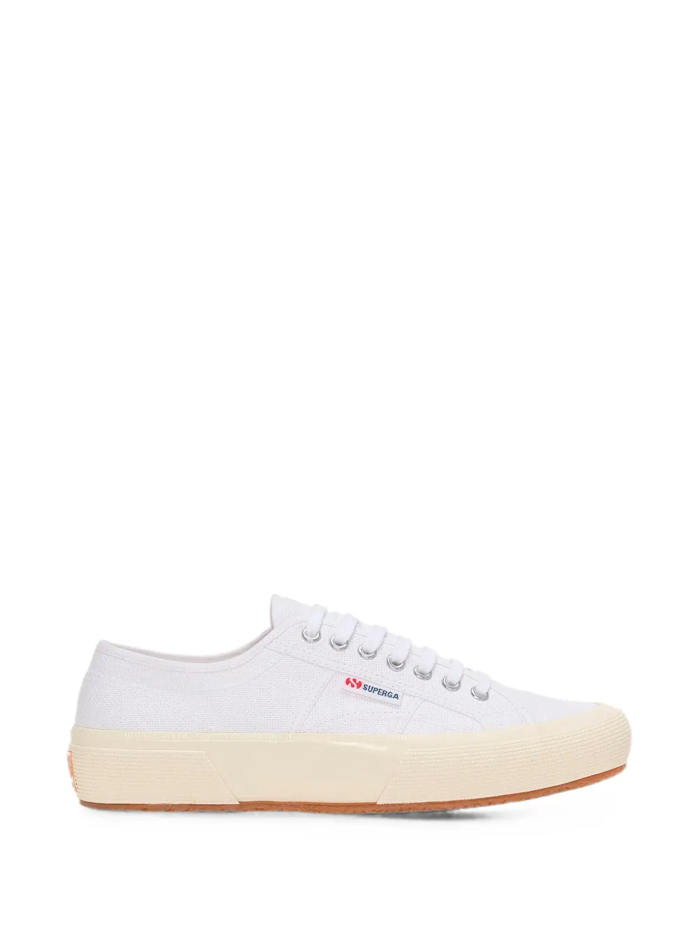 Superga 2750 OG logo-patch sneakers - Bianco