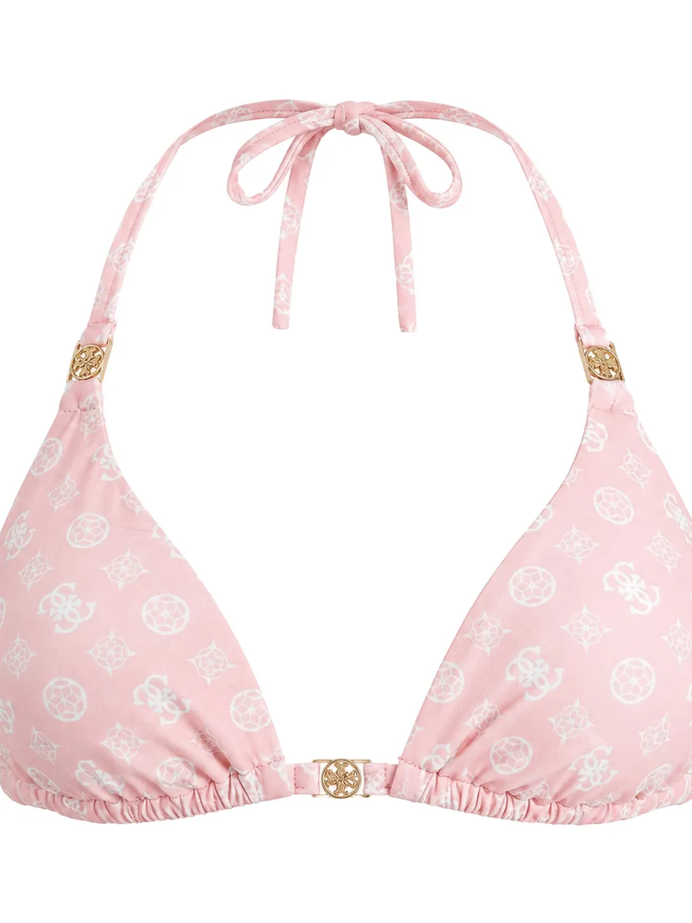 GUESS USA Bikinitop met monogramprint Roze