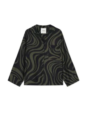 Baserange tiger-print long-sleeve Shirt | Neutrals | FARFETCH