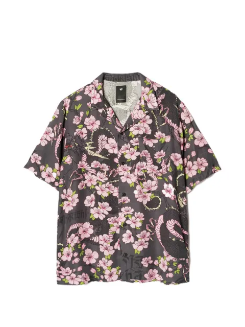 Maharishi sakura-print shirt