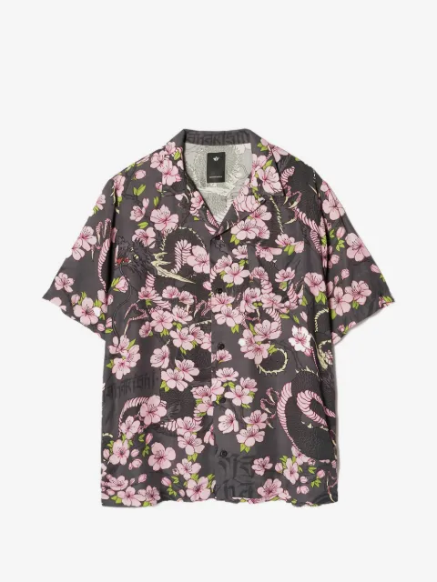 Maharishi sakura-print shirt