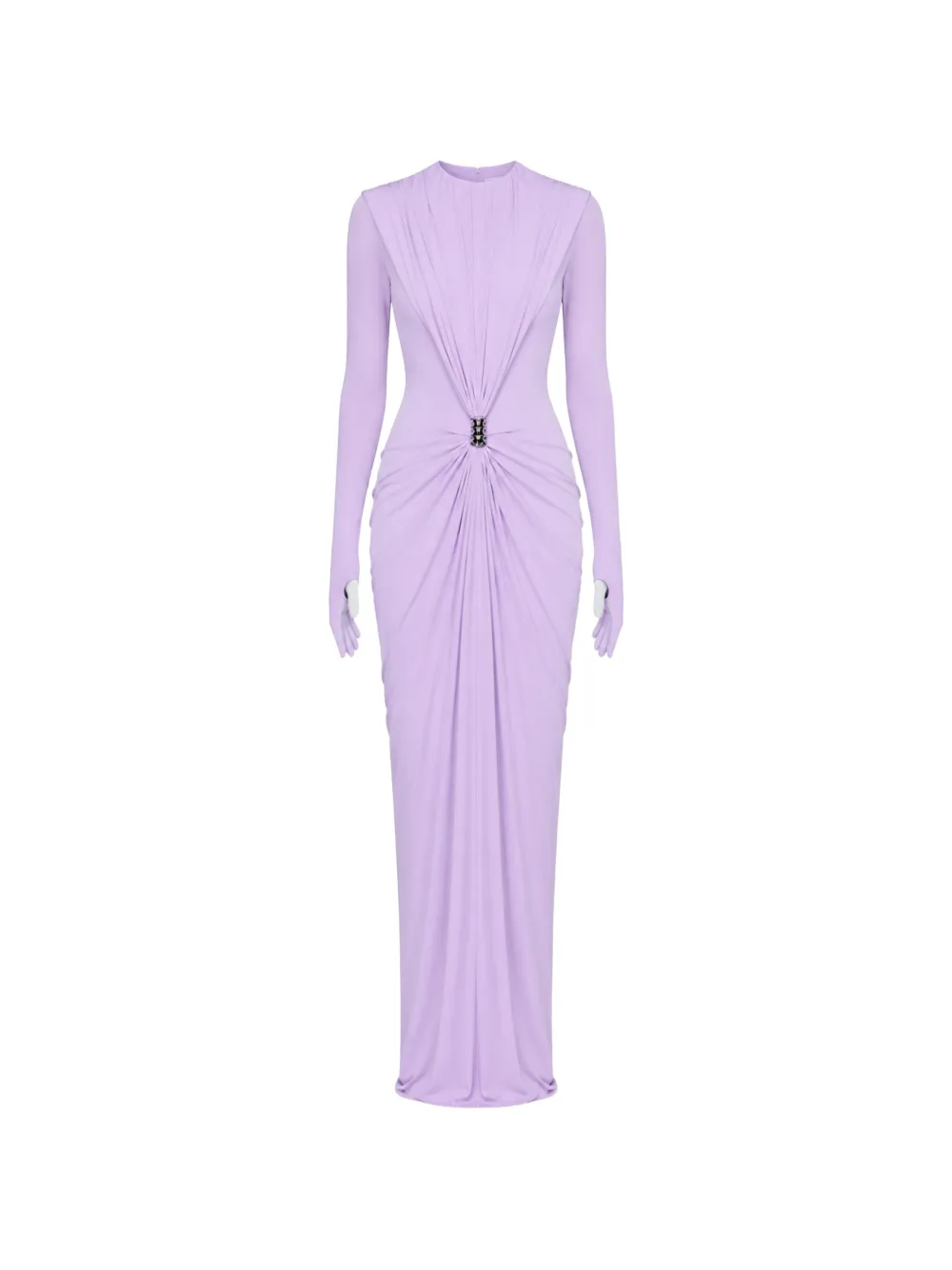 CHATS BY C.DAM Zayra ruched-detail maxi dress