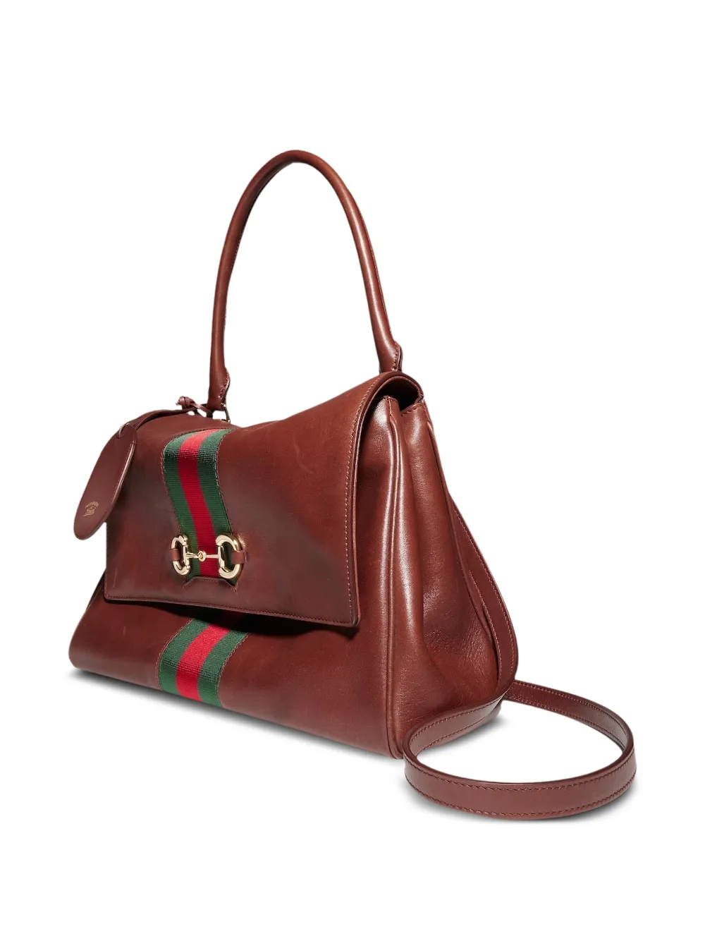 Gucci Medium Paparazzo shopper Bruin