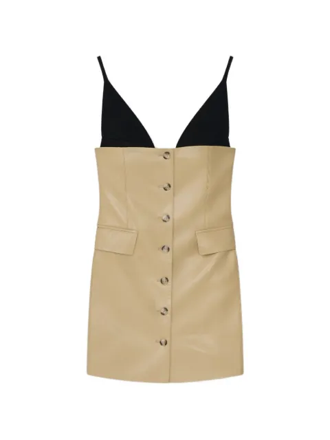 Nanushka Zyana V-neck mini dress
