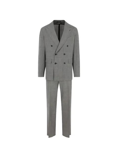 Tagliatore Prince of Wales double-breasted suit
