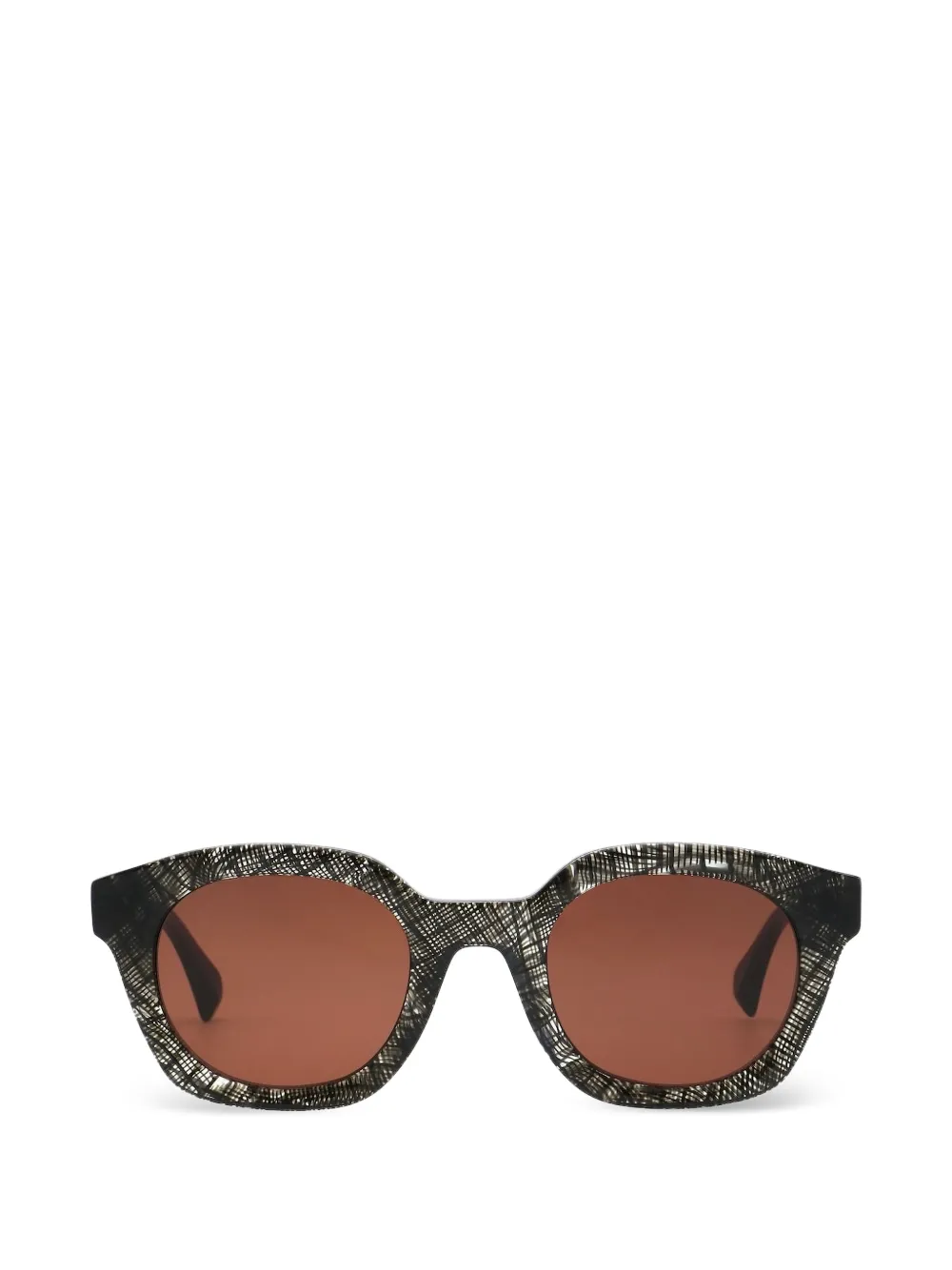 Vivienne Westwood tortoiseshell-effect round-frame sunglasses - Braun