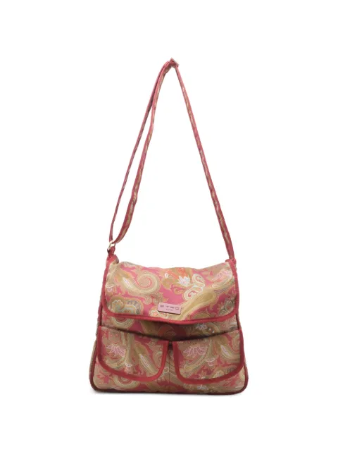 Etro Vintage Paisley-print flap crossbody bag