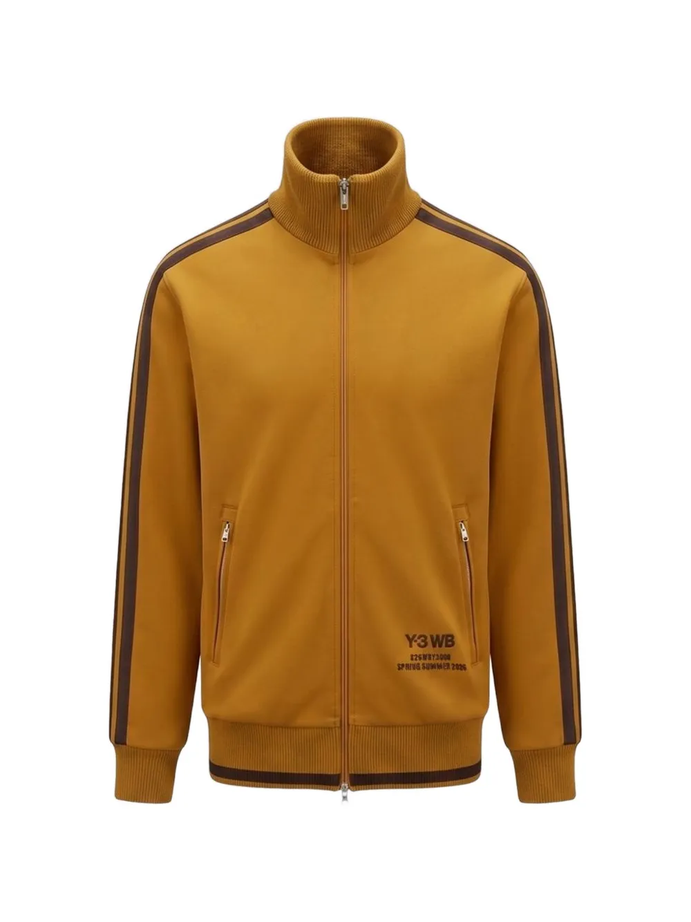 adidas x Yohji Yamamoto WBY-3 side-stripe track jacket - Marrone