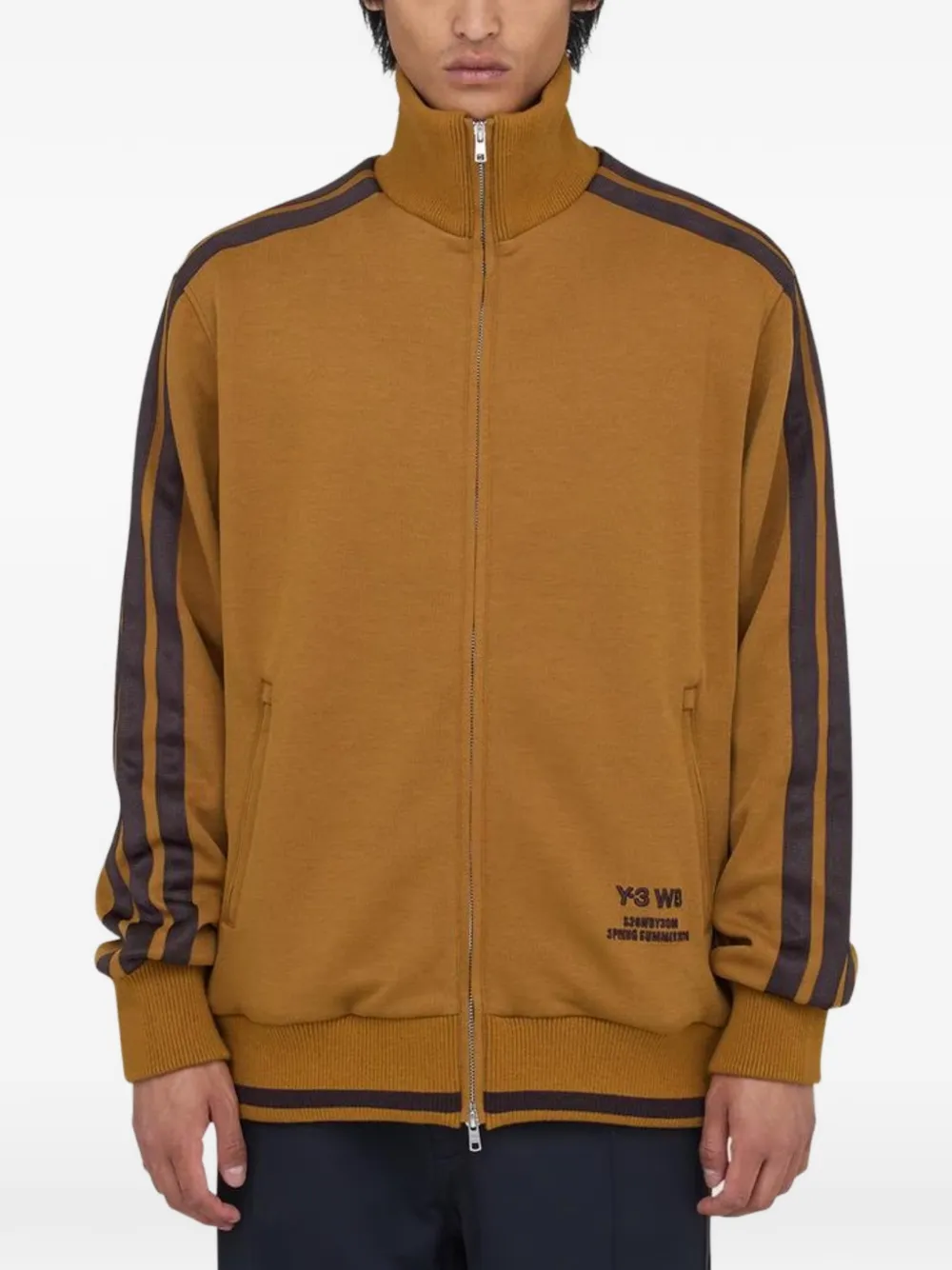 adidas x Yohji Yamamoto WBY-3 trainingsjack met zijstreep Bruin