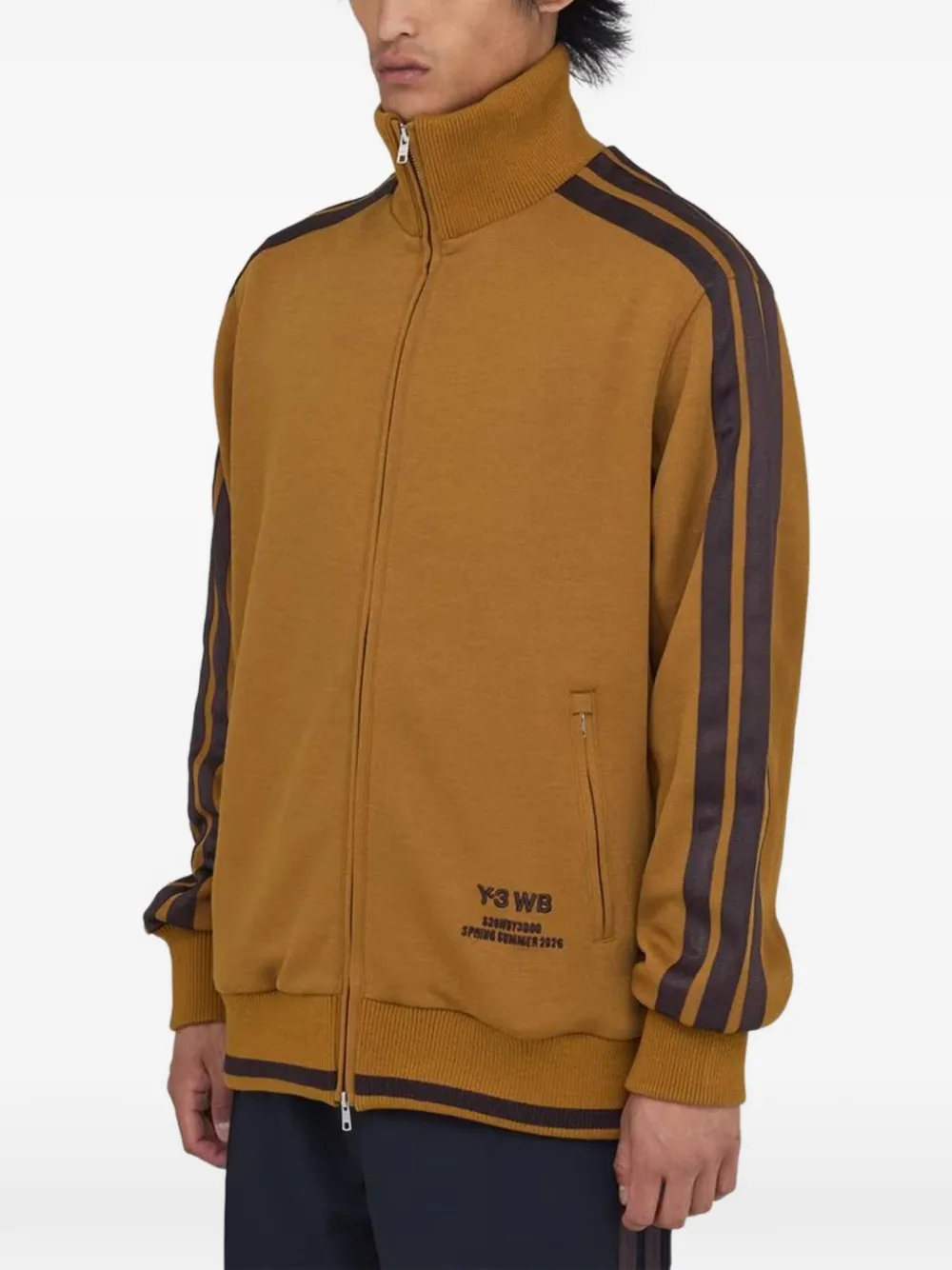 adidas x Yohji Yamamoto WBY-3 trainingsjack met zijstreep Bruin