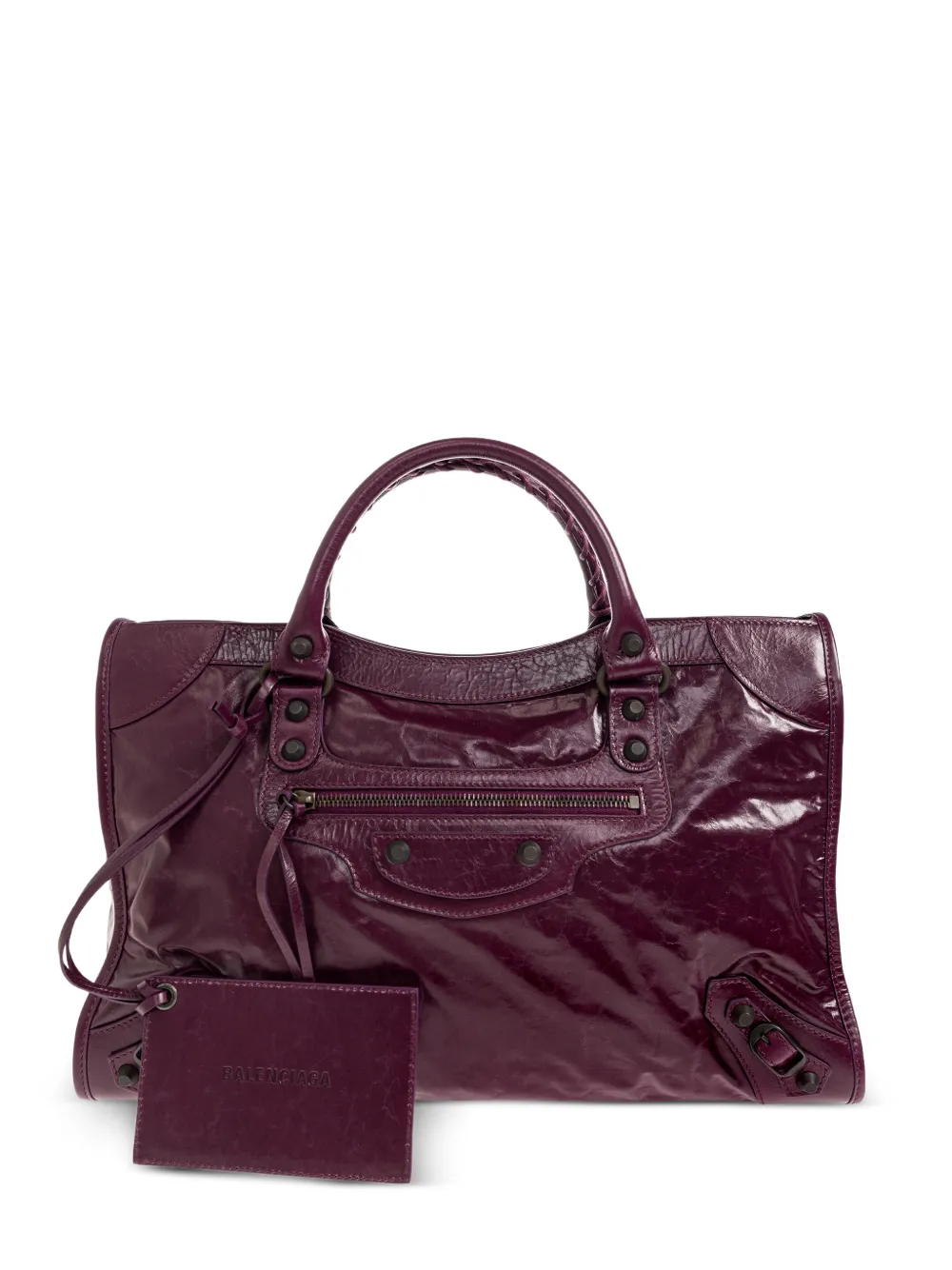 Balenciaga Borsa tote Le City media - Viola