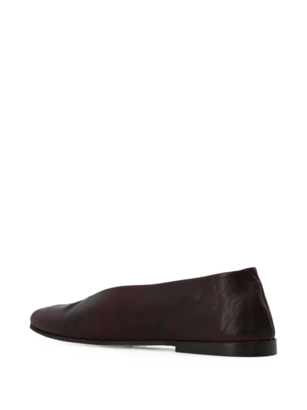 Marsèll Scivolo leren ballerina's Bruin