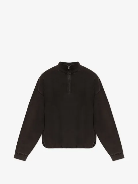 Represent Initial sweatshirt med kvart lynlås