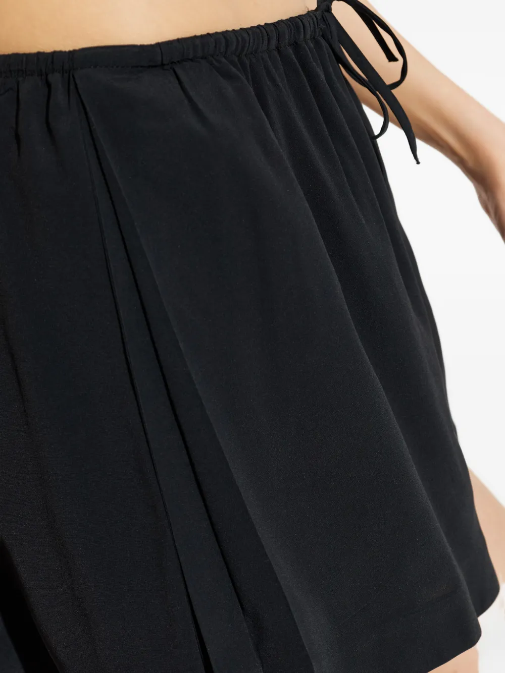 Alexander Wang Shorts met trekkoordtaille Zwart