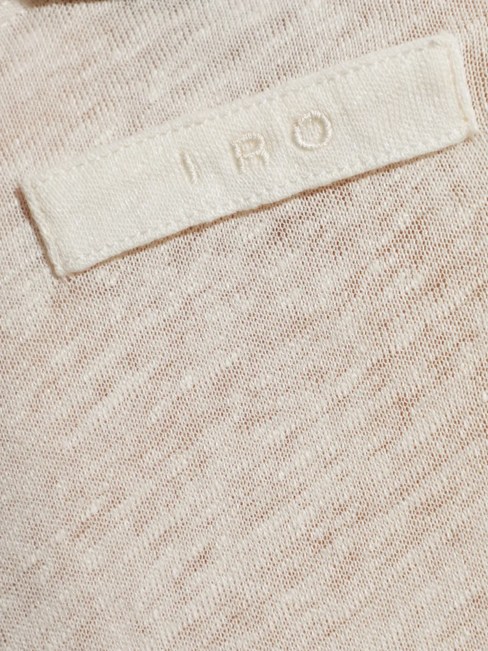 IRO Destinee cropped top Beige