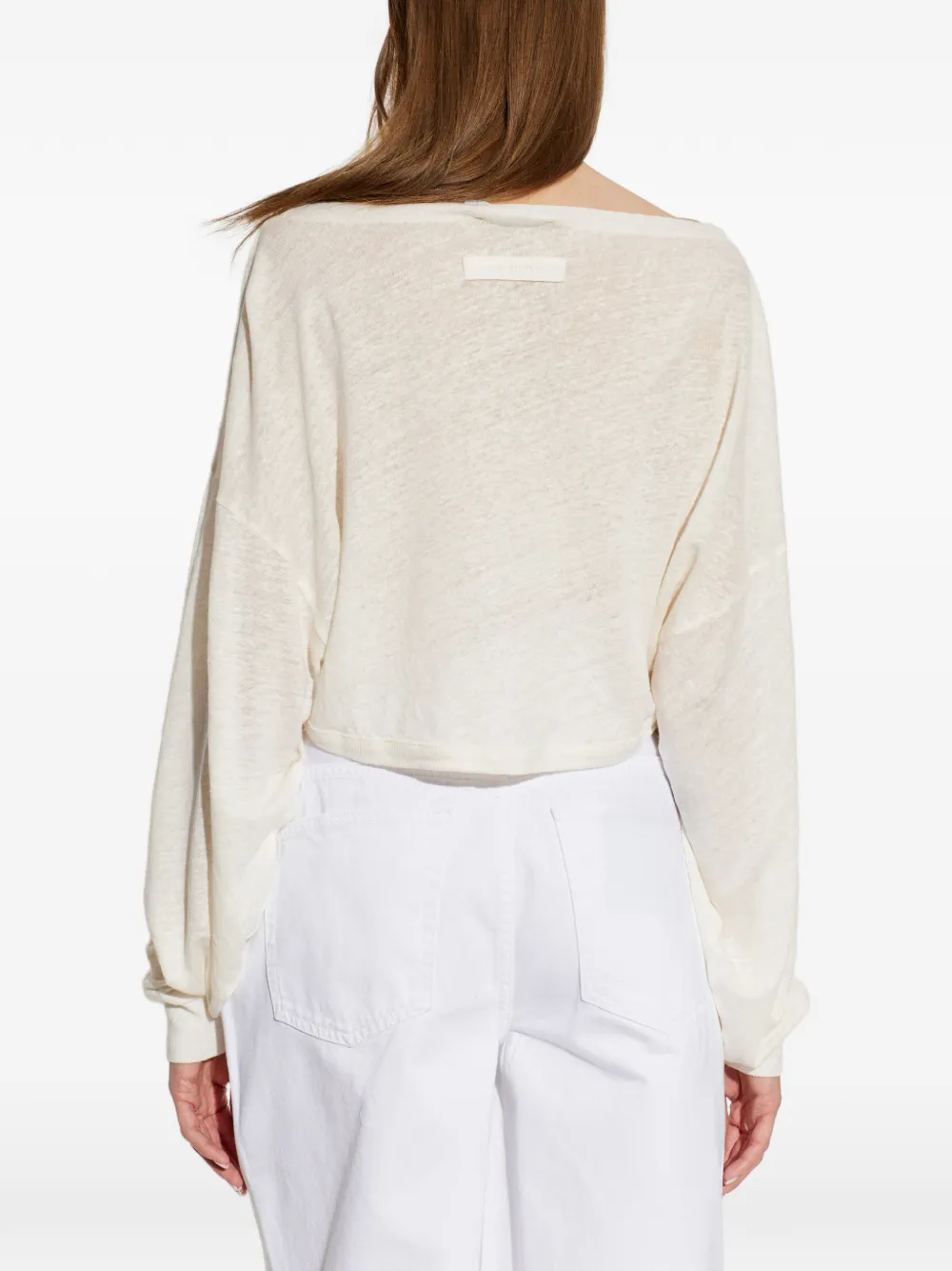 IRO Destinee cropped top Beige