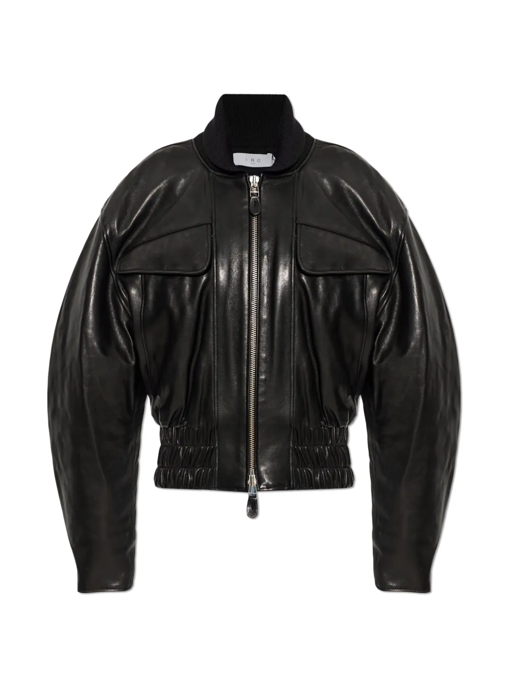 IRO Dunea buckle-detail leather jacket - Nero