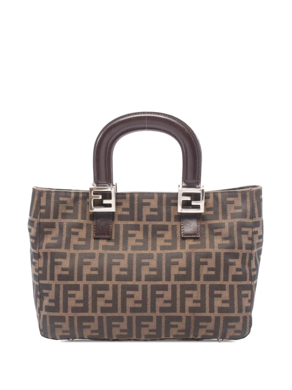Fendi Pre-Owned 2000-2010 Zucca Canvas handbag - Braun