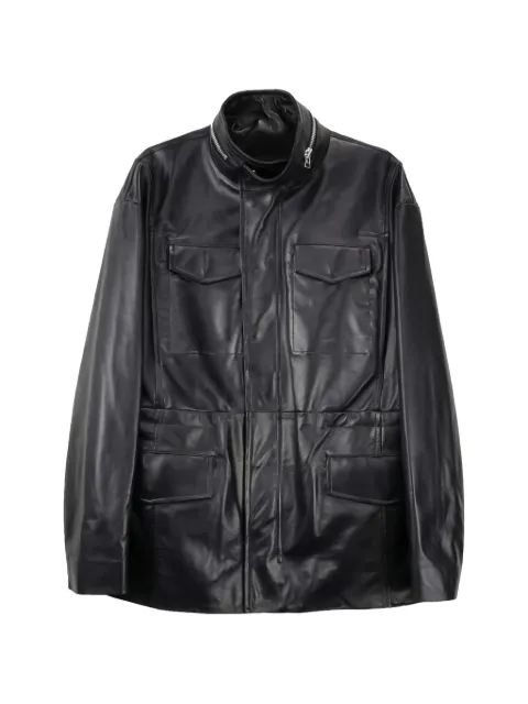Omar Afridi Arnatt leather jacket