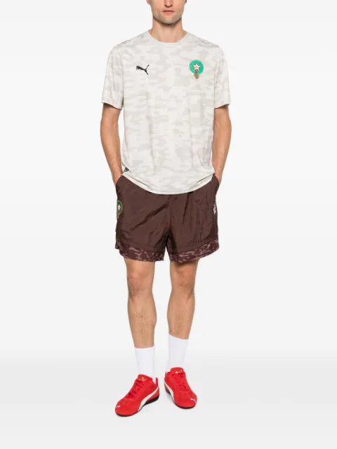PUMA x Salehe Bembury x Morocco camo-print logo-patch shorts