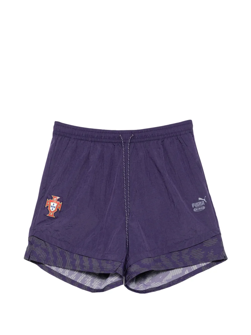 PUMA x FPF x SB King logo-patch drawstring shorts - Violett