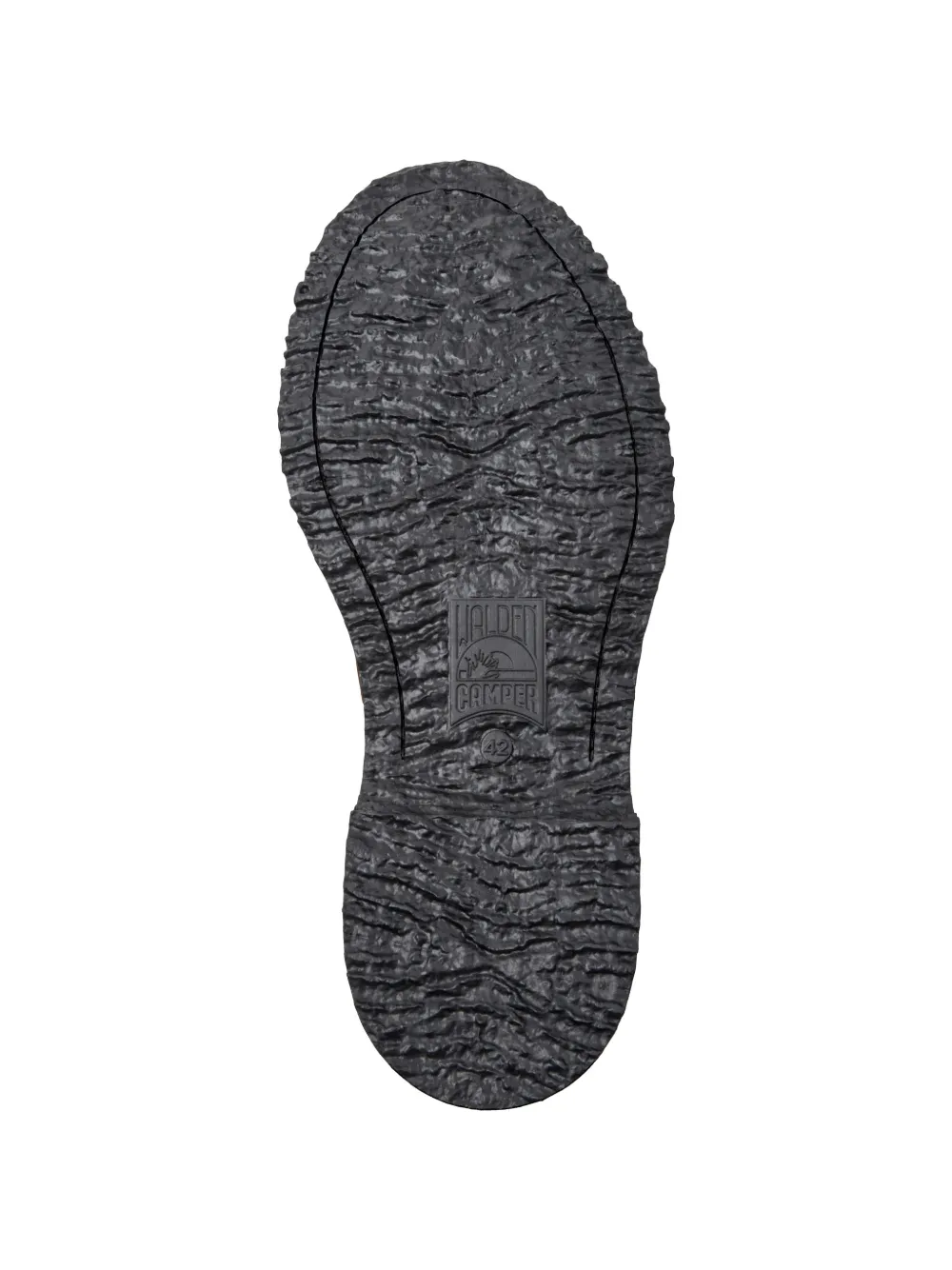 Camper Walden embroidered leather loafers Bruin