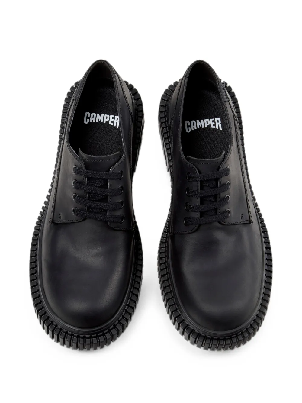 Camper Pix Berlin lace-up loafers Zwart