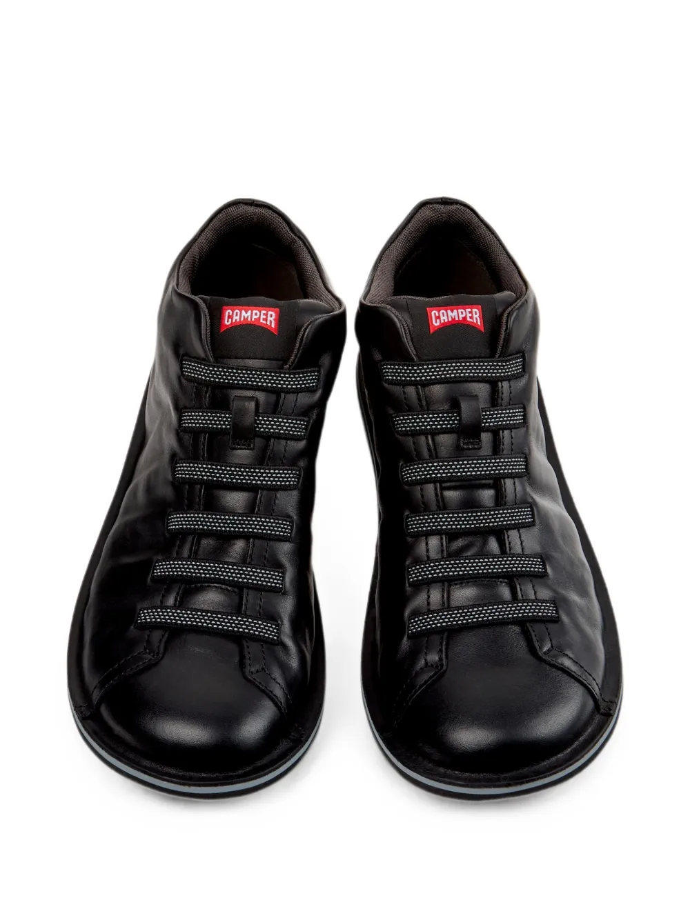 Camper Beetle sneakers van glad leer Zwart