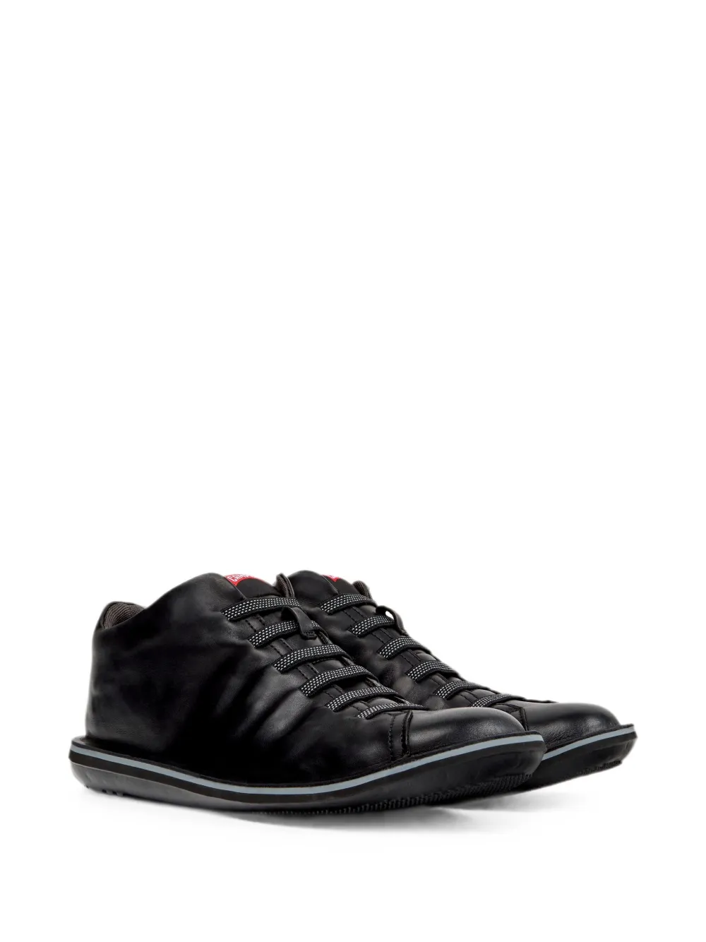 Camper Beetle sneakers van glad leer Zwart