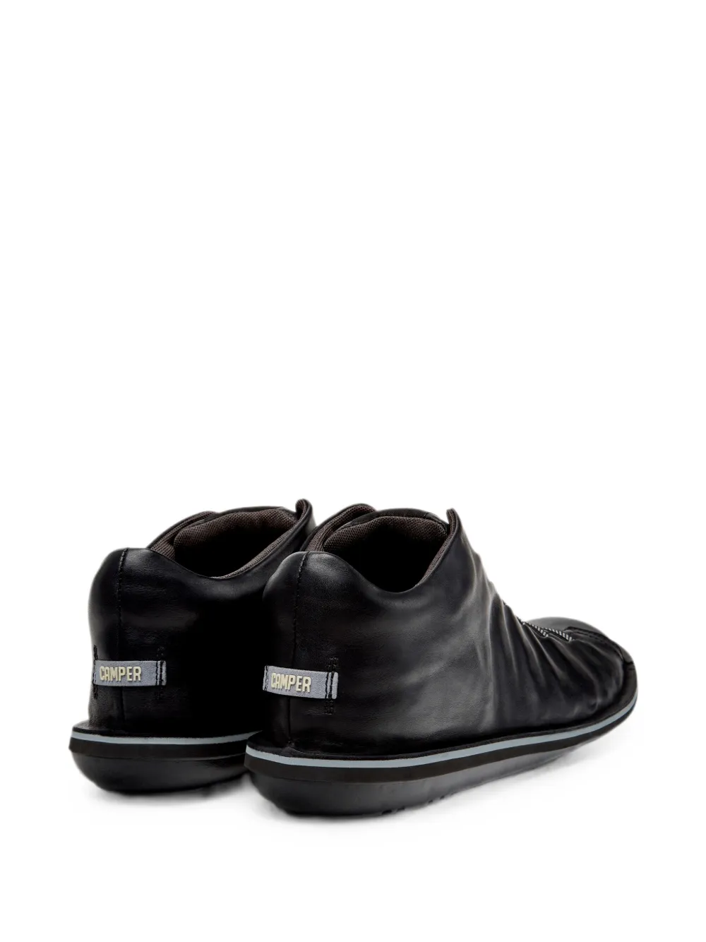 Camper Beetle sneakers van glad leer Zwart