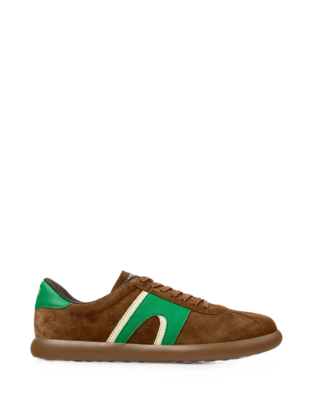 Camper Pelotas Soller nubuck leather sneakers Bruin