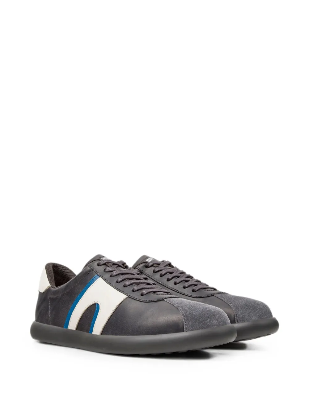Camper Pelotas Soller leren sneakers met vlakken Grijs