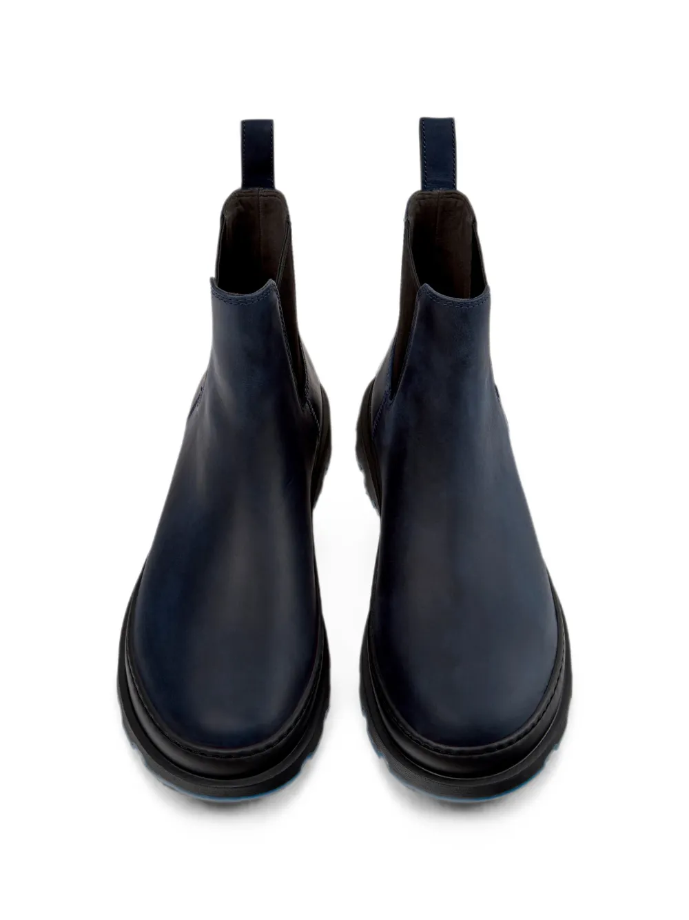 Camper Brutus+ nubuck leren enkellaarzen Blauw