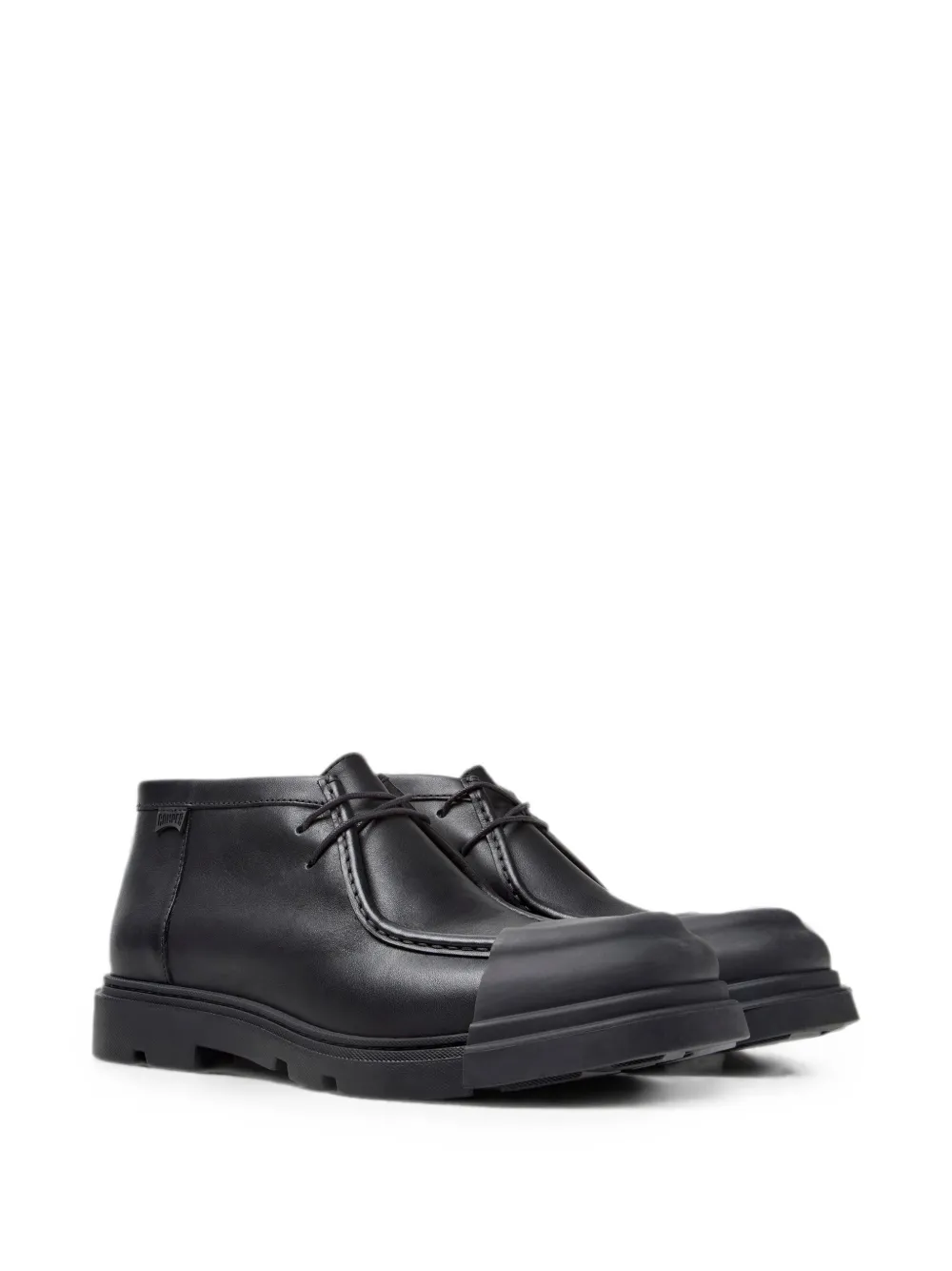 Camper Junction leather desert boots Zwart