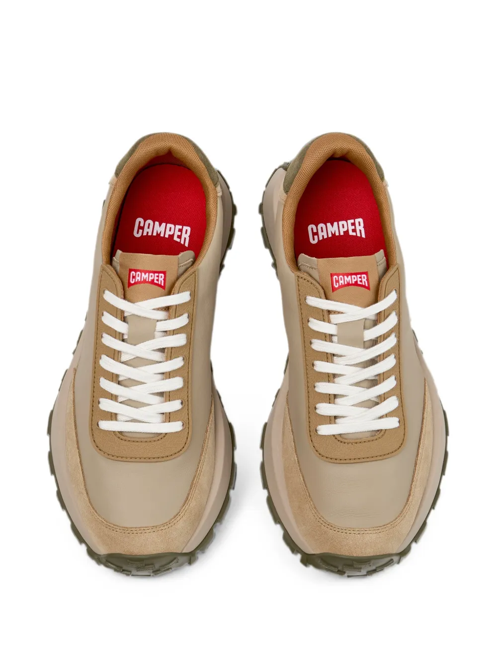 Camper Drift Trail leather sneakers Beige