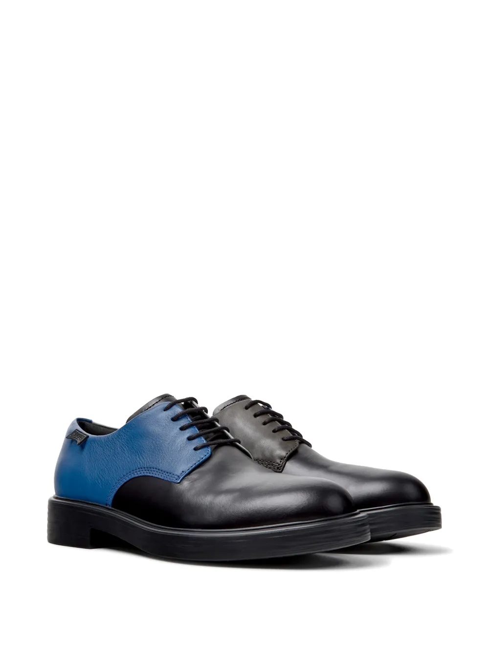 Camper Twins leather lace-up shoes Zwart