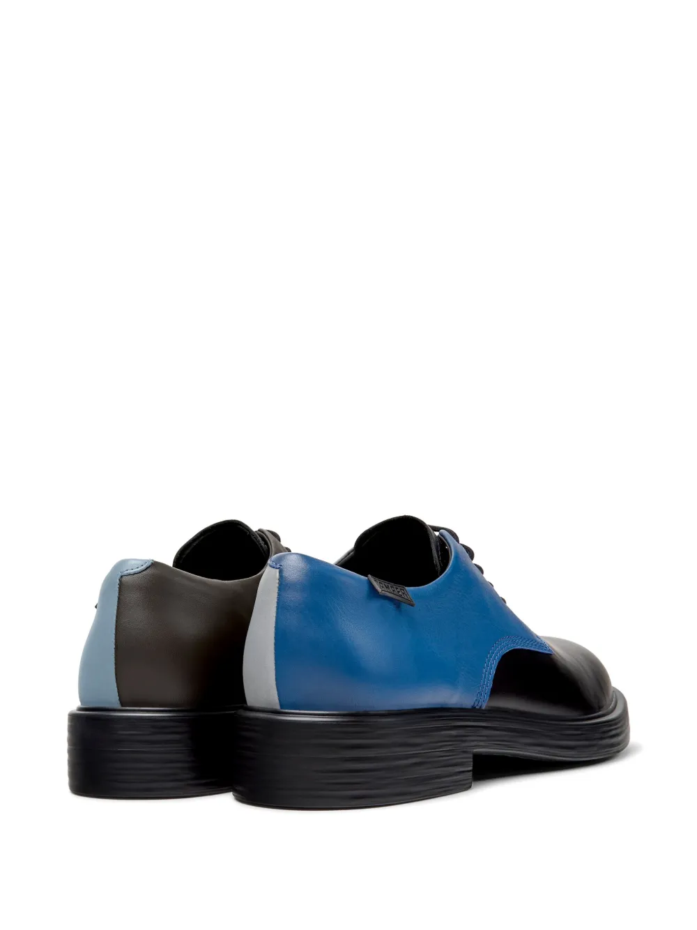 Camper Twins leather lace-up shoes Zwart