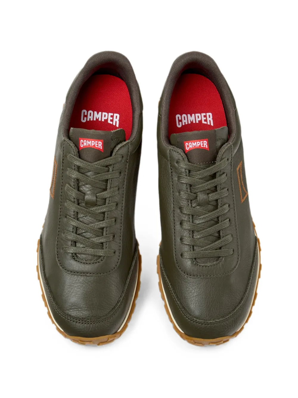 Camper Drift Walk leren sneakers Groen
